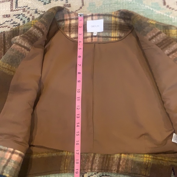 Greylin Lawrence plaid Shacket with pockets - Picture 8 of 10